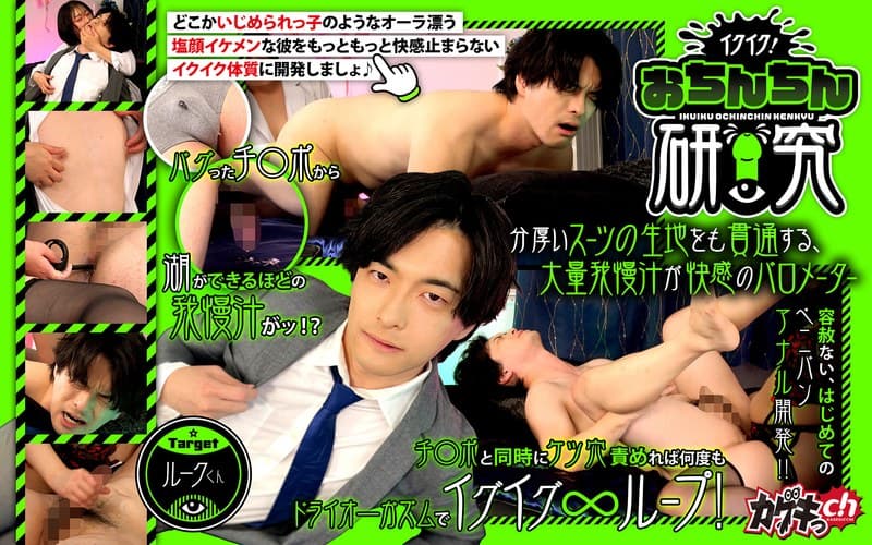イクイク!おちんちん研究 targetルークくん